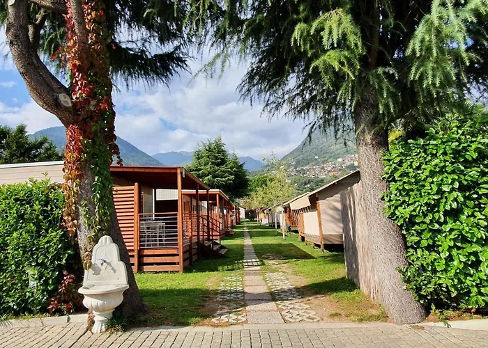 Italia 90 Campingplatz Domaso