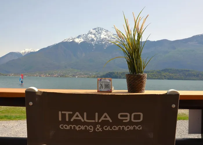 Italia 90 Campingplatz Domaso